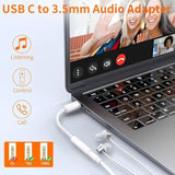 5 Pack Usb C To Headphone Jack Adapter,Usb C To 1/8 Inch Audio Adapter Compatible With Iphone 16 15 Samsung Galaxy S25,S24,S23 Ultra, Note 20, Ipad Pro, Macbook, Pixel Xl And More