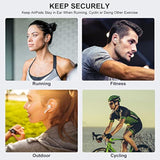 2 Pairs Airpods Ear Hooks For Airpods Pro 3, Airpods Pro 2, Airpods Pro, Airpods 4, 3, 2 & 1, Upgraded Anti Slip Sports Clip Hooks For Airpods 1, 2, 3, 4,Pro, Pro 2, Pro 3 β Transparent