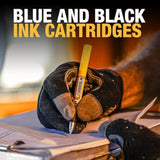 DEWALT Heavy Duty 3-in-1 Mini Stylus Pocket Pen, Tablet Pens for iPad, EDC Touch Screen Pens, Ballpoint w/Touchscreen Tip, Keypad Tip, Compatible iPhone Stylus Pen, Extra Ink Cartridge, Gifts for Dad