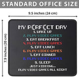 Gaming Mouse Pad - Gamer Gifts For Teen Boys & Men - Funny Gamer Mousemat 9.5 Inch - Video Games Gamer Gift Mousepads
