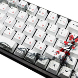 Keycaps 68 Set For Rk68 Gk68 Mechanical Keyboard, Custom Pbt Oem Profile Key C