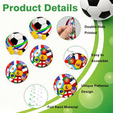 Soccer Hanging Decorations, 28 PCS Soccer Flag Hanging Swirl Decoration with Foil Wall Ceiling Streamers, Sports Soccer Party Decorations Swirls for Sports Event Game Day Birthday Party Supplies