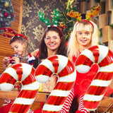 3pc Candy Cane Foil Balloons Christmas & New Year Arch Decor