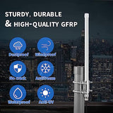 Lora 915Mhz Antenna 5.8Dbi Long Range Antenna With 10Ft Cable For Helium Hotspot Nebra Bobcat 300 Sensecap M1 Hotspot Finestra Hnt Miner& Meshtastic Lora32 915Mhz Esp32 Lora Oled Board