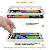 (2 Pack) Designed for Google Pixel 4 Tempered Glass Screen Protector with (Easy Installation Tray) Anti Scratch, Bubble Free