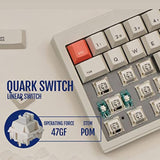 V65 V2 Wireless Hot Swappable Mechanical Keyboard, 65% Gasket Mount Aluminum C