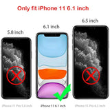 iPhone 11 Cute Heart Pattern Case for Valentine's Day Gift