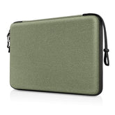 Hard Laptop Sleeve Case For 15.3 Inch Macbook Air M4 M3 M2 2025 2024, 16.2 Inch Macbook Pro M4/M3/M2/M1 Pro/Max A2991 A2780 A2485 A2141, Waterproof Case For Surface Laptop/Book, Olive