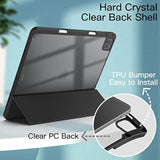 JETech Case for iPad Pro 12.9-Inch (2022/2021/2020/2018) with Pencil Holder, C