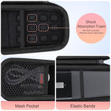 Arc Touch Wireless Mouse Carrying Case For Microsoft/Nyiefada/Wudekeji/Normia Rita And More Bluetooth Foldable Arc Touch Mouse, Portable Mini Travel Folding Curved Mice Protective Holder