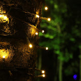 100 Led Christmas Fairy String Lights Battery Operated 8 Lighting Modes Waterproof With Timer For Indoor/Outdoor, Home,