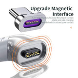 Magnetic Usb C Adapter,Right Angle Magnetic Usb C To Usb Type C Connector With