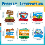 12 Gone Fishing Party Centerpieces β 3D Table Decor for Birthday or Summer Celebration