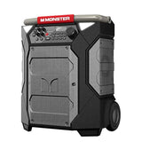 Monster Rockin’ Roller 270 Indoor/Outdoor Portable Bluetooth Speaker | up to 200W of 270 Degree Sound & up to 100 Hours of Playtime