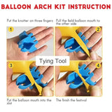 134pcs Black, White & Gold Balloon Arch Kit for Birthday, Graduation, Wedding and More