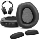 Professional Earpads Cushion&Headband Replacement Compatible With Sennheiser Hdr165 Hdr175 Wireless Headset Ear Pads With Skin-Friendly Leather And Memory Foam
