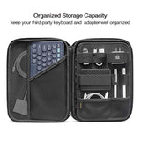tomtoc Portfolio Case for 11 Inch iPad Pro M4, M2&M1 & iPad Air M3&M2, 2025 iPad A16, 10.9-in iPad Air 5 & iPad 10, Carrying Storage Sleeve Bag with Accessories Compartment