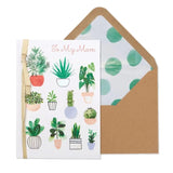 Mother'S Day Card, Houseplants, Includes A Unique Sentiment And Coordinating Envelope (Nmd-0020)