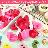 36 Pieces Puppy Balloons 12 Inch Dog Latex Print Balloons Pack Decorations Dog Theme Party Supplies For Birthday Baby Shower Pets Theme Party(Cute Style)
