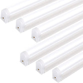 6 Pack 4FT LED Shop Lights 30W 4500LM Tunable Garage Ceiling Lighting for Workshop Warehouse Basement