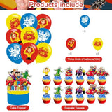 Birthday Decorations, Party Supplies Include Happy Birthday Banner, Cake Topper And Cupcake Toppers, Balloons For Kids Party Decor