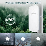 Outdoor Wifi Extender Prosignal Boostip65 Weatherproofac1200Mbpstransmission Range Up To 300 Feetmu-Mimo65 Devicesethernet Portsupport Repeater & Ap Mode