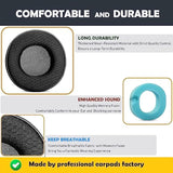 Replacement Earpads Cushion Compatible With Plantronics Voyager 104 Headphone Breathable & Durable Ear Pads With Breathable Leather/Durable Fabric And Memory Foam