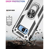 Drop Tested Cover With Magnetic Ring Kickstand Compatible With Car Mount Holder For Samsung Galaxy S8 Case