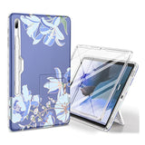 Samsung Galaxy Tab S7 Fe Case For Tablet S7+ Plus, S8+ Plus, Built-In Screen P