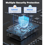 50W Fast Charging Station, 6 Port Apple Charging Station For Multiple Devices Compatible With Iphone,Ipad, Tablet,Kindle Ect,With 6 Short Cables And Apple Watch Holder?Space Gray?