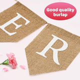 Mother'S Day Burlap Banner, Pre-Strung Happy Mother'S Day Banner With Pink Heart, Rustic Mothers Party Decoration Banners, Mothers Day Surprise Decoration For Window, Fireplace, Table