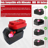 For Milwaukee Battery Adapter, Convert For Milwaukee To For Craftsman Battery Adapter, Make For M18 Battery Work For Craftsman New 20V Power Tool (Adapter Only)