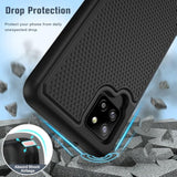 Galaxy A42 5G Phone Case Dual Layer Samsung A42 5G Cover Black