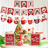 Pre-Strung Hot Cocoa Bar Decorations Hot Cocoa Bar Party Supplies