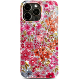 For Iphone 14 Pro Max Case,Flower Case For Women Cute Shell Pattern Sparkle Crystal Clear Soft Fit Lightweight Tpu Anti-Scratch Phone Cover For Iphone 14 Pro Max 6.7",Pink Floral