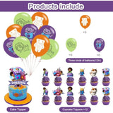 Home Movie Birthday Party Decorations,Cartoon Adventure Home Movie Theme Party Supplies For Kids Adults With Happy Birthday Banner Cake Topper Cupcake Toppers Balloons