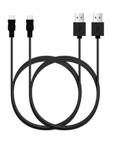 2 Pack 6FT Micro USB Fast Charging Cable for Samsung Galaxy Android Devices