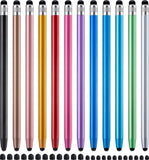 12Pcs Stylus Pen For Touchscreen, 2-In-1 High Precision & Sensitivity Stylus Pen For Ipad/Iphone/Android Smartphones And Tablets Compatible With All Touch Screens