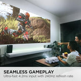 Px749-4K Uhd 4K Gaming Projector Designed For Xbox With 4.2Ms Response Time, 4000 Ansi Lumens, H/V Keystone, 1.3X Optical Zoom, And Usb C For Home Theater