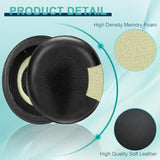 Ear Pads Replacement For Jabra Evolve2 65 (65Ms 65Uc Usb)/Evolve2 40 (40Uc 40Ms Usb)/Elite 45H On-Ear Wireless Headset, Headphone Ear Pads Cushions With Softer Protein Leather