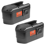 ExpertPower 2 Pack 18 Volt Replacement Battery for Milwaukee 48-11-2230 (NOT OEM)