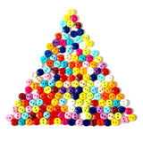Tiny Button,500Pcs Micro Button 6Mm Resin Button For Dolls Clothing Se