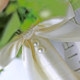 Wedding Bouquets For Bride Bridesmaid Bouquet Champagne Artificial Roses For Wedding Church Home Decoration, Gifts