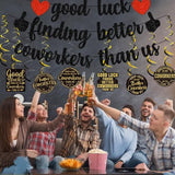 "Good Luck Finding Better Coworkers Than Us" Farewell Going Away Party Banner
