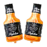 Whiskey Balloons Beer Balloons Party Decorations Whiskey Bottle Shape Mylar Foil Balloon For Bar Summer Party Beer Festival Birthday Party Party Decoration Supplies