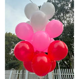 60 Pcs 12 Inch Latex Balloons In Red, Pink And White, Perfect For Valentine'S Day, Christmas, Girl'S Birthday, Graduation, Wedding And Baby Shower Party Balloons Decorations