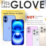 Designed For Iphone 16 Case With Belt Clip Holster & Kickstand, Screenless Dual-Layer Shockproof Phone Case - Black & Orange