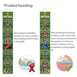 Football Welcome Porch Banner, Door Hanging Sign for Game Day Sports Parties