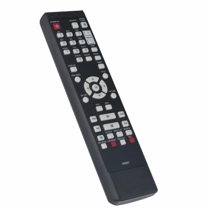 Perfascin Nb887 Replace Remote Control Fit For Magnavox Dvd/Vcr Combo Player N