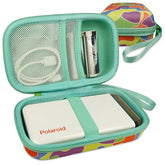 Hard Carrying Case For Polaroid Hi-Print 9046 Bluetooth Connected 2X3 Pocket Photo Printer, Travel Case Storage For Hi-Print And 2X3 Paper Cartridge (Multicolor)